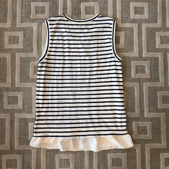 Jcrew Ruffle Hem Tank Top - Picture 5 of 6